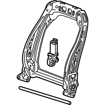 GM 13598735 Seat Back Frame