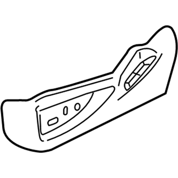 GM 84233195 Outer Finish Panel