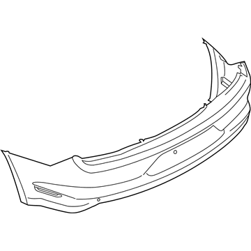 Ford FR3Z-17K835-AL Bumper Cover