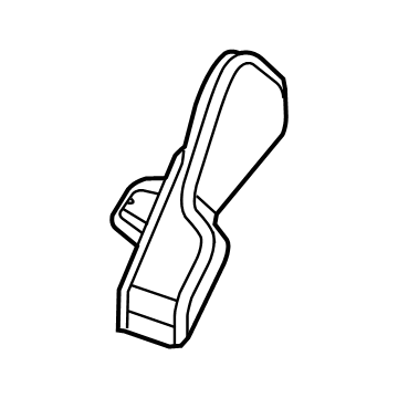 Nissan 88270-9BU0C COVER-LEG, REAR SEAT RH