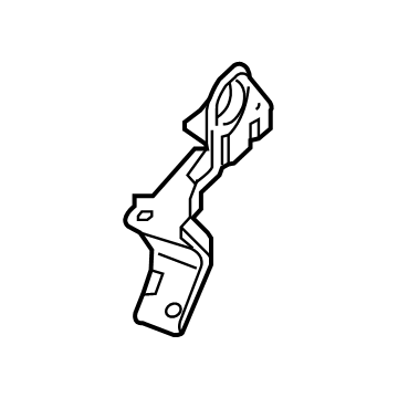 Nissan 88955-9BU0C BRACKET ASSY-REAR SEAT, LH