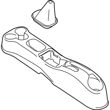 Nissan 96910-1FC1A Console Floor BRN