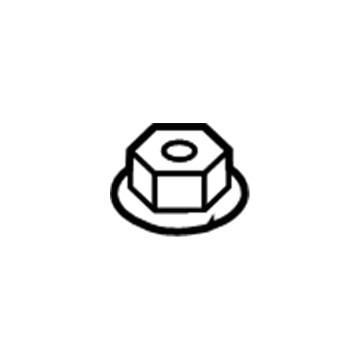 BMW 07-14-6-971-889 Hex Nut