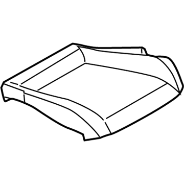 Infiniti 87320-AC810 Trim Assy-Front Seat Cushion