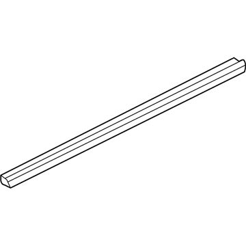 GM 95464668 Sealing Strip Asm-Rear Side Door Window Outer *Chrome
