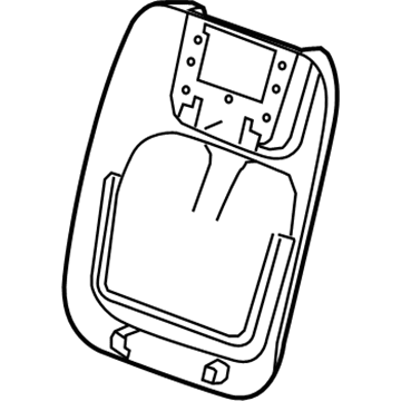 GM 90905671 Seat Back Panel