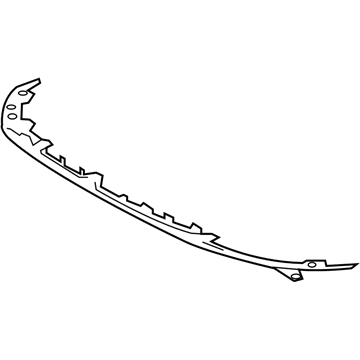 Lexus 52411-48060 Guard, FR Bumper