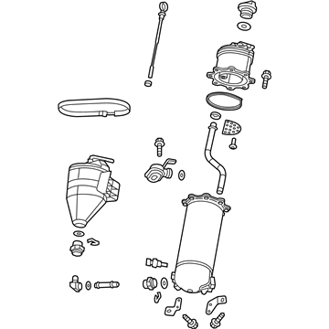 GM 12640847 Tank Assembly
