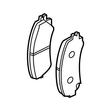 Infiniti D1060-6HH0C Pad Kit-Disc Brake, Front