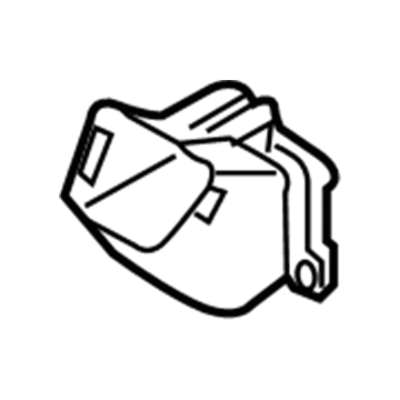 Hyundai 28222-B1100 Duct Assembly-Upper, RH