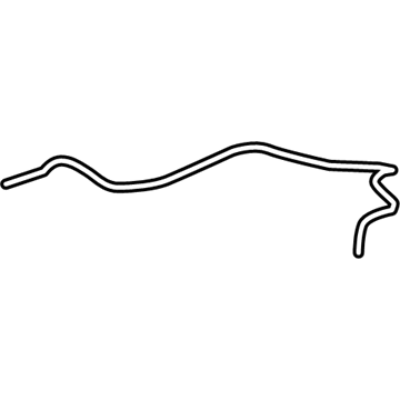 GM 89018409 Engine Coolant Recovery Tank Hose