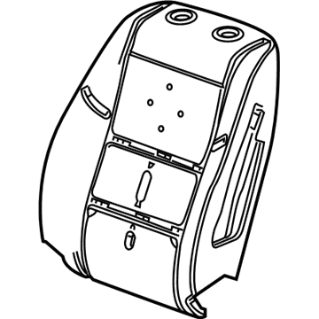 GM 22991836 Seat Back Pad
