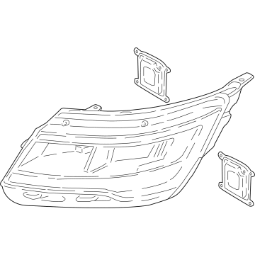 Ford LJ7Z-13008-M LAMP ASY