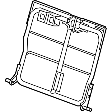 GM 13590823 Seat Back Frame