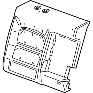 GM 42619233 Seat Back Pad