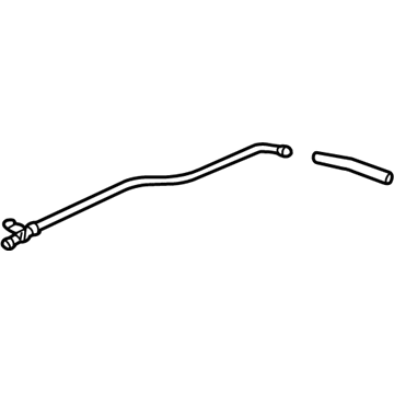 Honda 17710-S0X-A01 Tube B, Fuel Vent