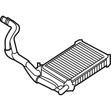 Nissan 27140-1FC0A Core-Heater