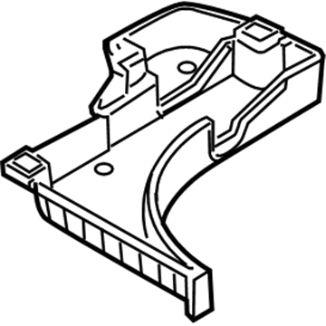 Hyundai 85750-2L510-9K Tray Assembly-Luggage Floor Under