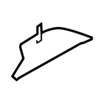 Hyundai 85710-2L700-9K Cover Assembly-Luggage Tray, RH