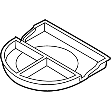Hyundai 85750-2L800-WK Tray Assembly-Luggage, Center