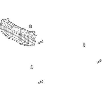 Kia 86350D9000 Radiator Grille Assembly