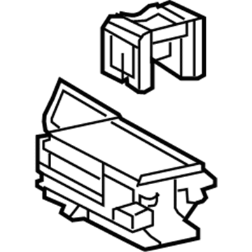 Lexus 58803-0E010-E3 Console Cup Holder Box Sub-Assembly