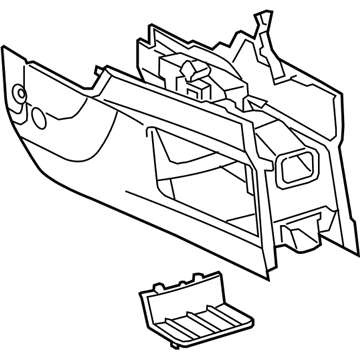 Lexus 58810-48531-A0 Box Assembly, Console, F