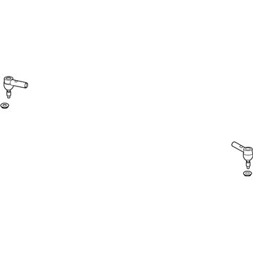 GM 15869897 Outer Tie Rod