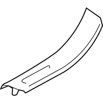 BMW 51-47-7-369-203 COVER STRIP, ENTRANCE REAR L