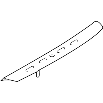 BMW 51-47-7-329-463 Cover Strip, Entrance Front Left