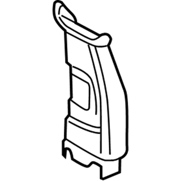 BMW 51-43-7-369-025 Cover, B-Column Upper Left