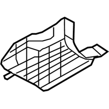 Hyundai 85823-1E001-OR Trim-Cowl Side LH