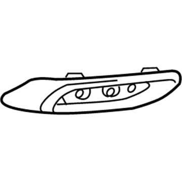 Toyota 52681-12090 Side Extension