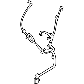 Lexus 8219A-33160 Wire, FR Seat, RH No