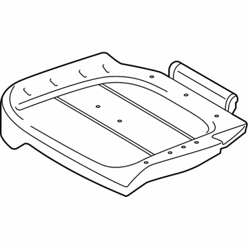Ford LJ7Z-7863840-A PAD - REAR SEAT CUSHION