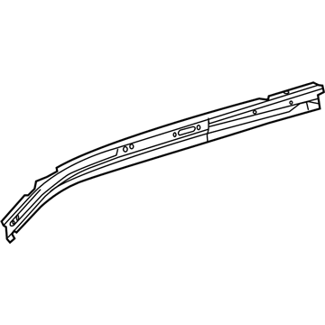 Lexus 61201-60020 Rail Sub-Assembly, Roof