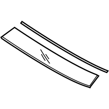 Hyundai 81620-B1000 Panoramaroof Front Glass Panel Assembly
