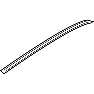 Hyundai 81675-B1000 Side Molding-Panoramaroof, LH