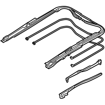 Hyundai 81650-B1000 Mechanism Assembly-Panoramaroof