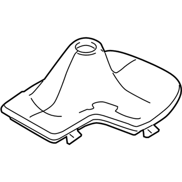 BMW 25-16-7-526-325 Leather Shifter Boot