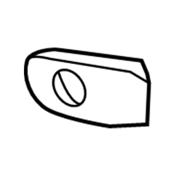 Honda 77545-T2F-A01ZA Knob, Glov*YR449L*