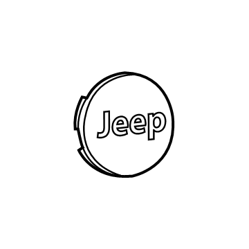 Mopar 1LB77RXFAC Wheel Center Cap