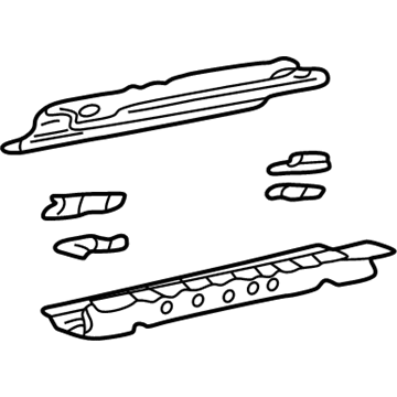 Ford 3C5Z-7841302-BA Lift Gate Header