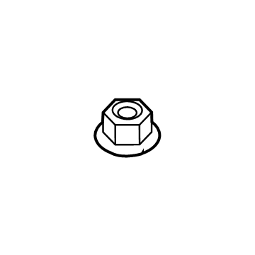 Mopar 6511778AA Nut-HEXAGON FLANGE Head