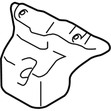 Hyundai 28525-39001 Protector-Heat, LH