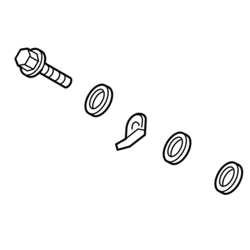Hyundai 89897-2L150-9K Holder Assembly-Child Rest Hook