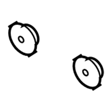 Nissan 92580-EG000 GROMMET, Rubber