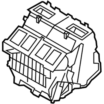 Nissan 27120-1CA0A Case ASY-Heater