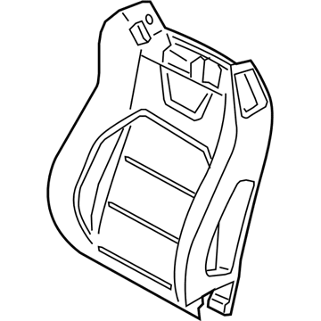 Ford FR3Z-6364810-F Seat Back Pad