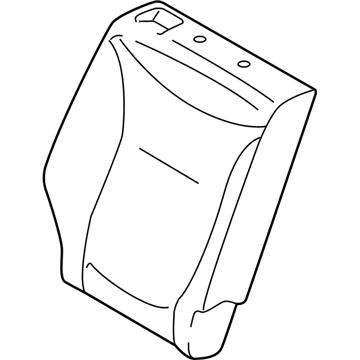 Kia 89450B2010 Pad Assembly-Rear Seat Back